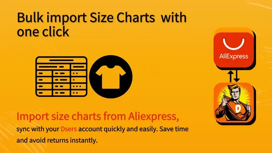Dsize: Size Chart Dropshipping screenshot