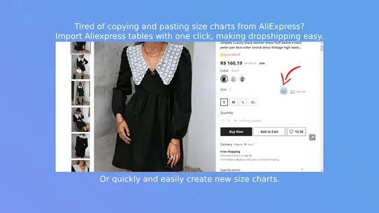 Dsize: Size Chart &amp; Size Guide screenshot