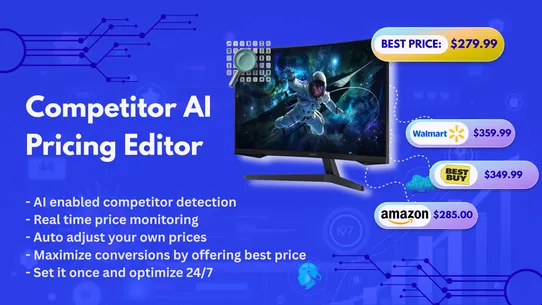 Competitor AI Pricing Editor screenshot