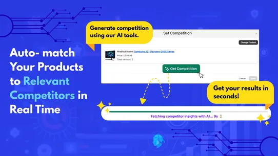 Competitor AI Pricing Editor screenshot