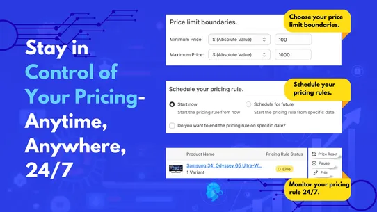Competitor AI Pricing Editor screenshot