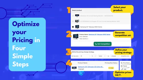 Competitor AI Pricing Editor screenshot