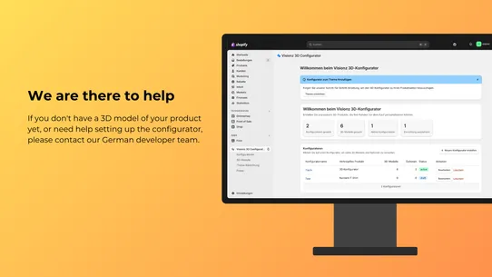 Visionz ‑ 3D Configurator screenshot