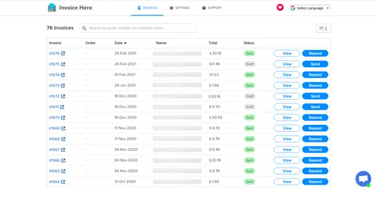 Invoice Hero PDF screenshot