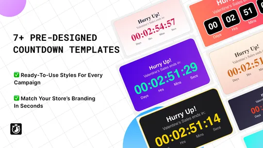 Oxify Countdown Timer Bar screenshot