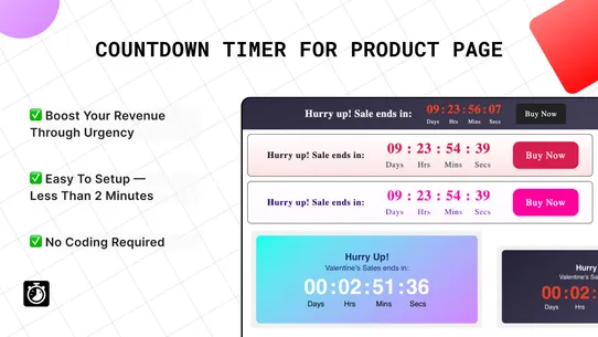 Oxify Countdown Timer Bar screenshot