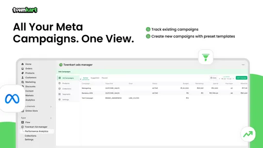 Townkart Ads Manager screenshot