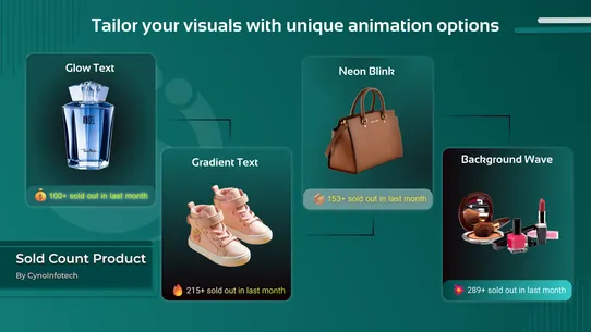 View Count: Sold Count Product screenshot