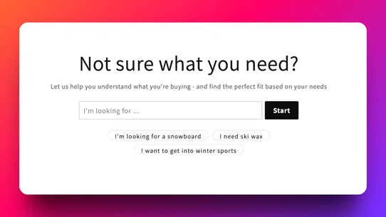 Product Picked screenshot