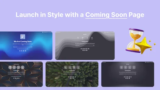 Coming Soon ‑ Launch Page screenshot