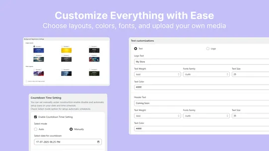 Coming Soon ‑ Launch Page screenshot