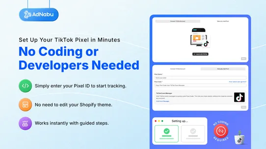 Nabu for TikTok Pixel screenshot