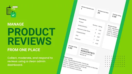 QuickShopReviews screenshot