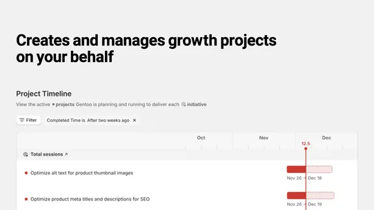 Gentoo Growth Agent screenshot