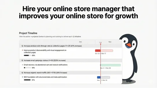 Gentoo Growth Agent screenshot