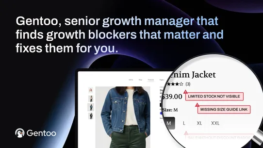 Gentoo Growth Agent screenshot