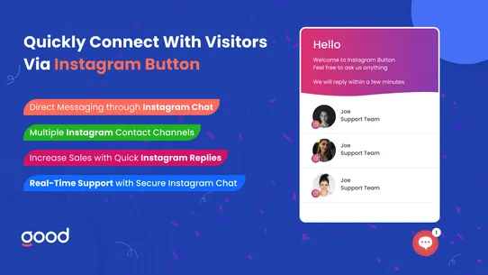 GA: Instagram Button screenshot