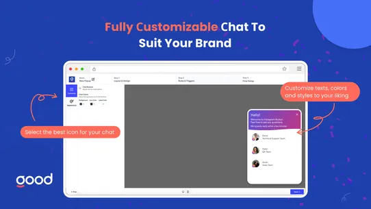 GA: Instagram Button screenshot