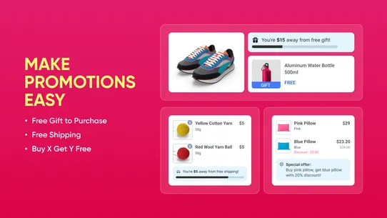 SaleBoost: Free Shipping, Gift screenshot