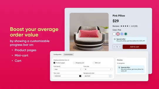 SaleBoost: Free Shipping, Gift screenshot
