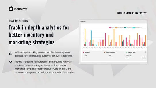 Notifylyst ‑ Back in Stock screenshot