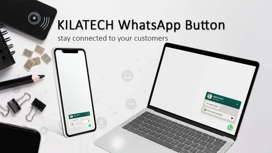 KILATECH WhatsApp Button screenshot