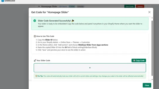 SlideEase screenshot