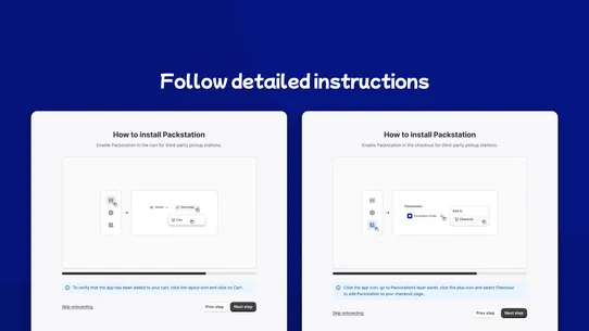 shoplab ‑ DHL Packstation screenshot