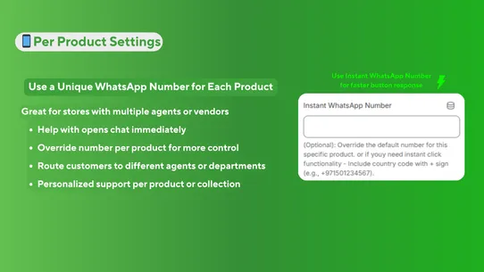 CA: WhatsApp Order Button screenshot