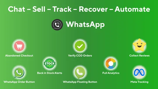 CA: WhatsApp Order Button screenshot