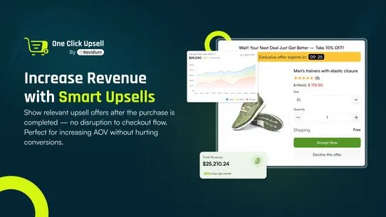 One Click Upsell by Navidium screenshot