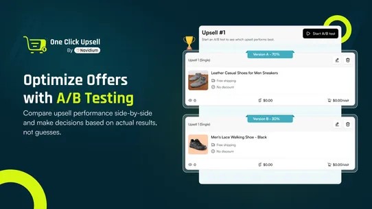 One Click Upsell by Navidium screenshot