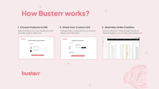 Busterr ‑ Influencer Gifting screenshot