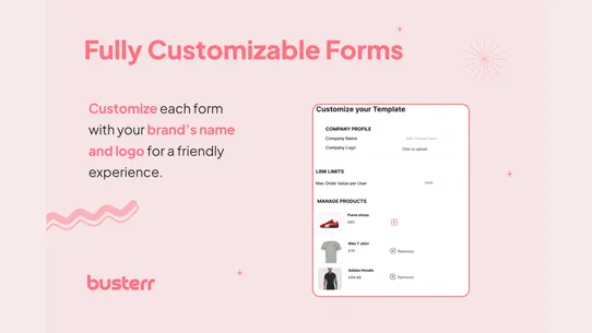 Busterr ‑ Influencer Gifting screenshot