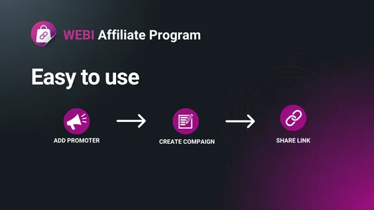 WEBI COD Affiliate Marketing screenshot