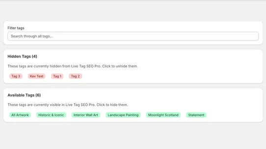Live Tag SEO Pro screenshot