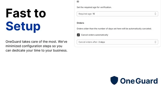 OneGuard Age / ID Verification screenshot