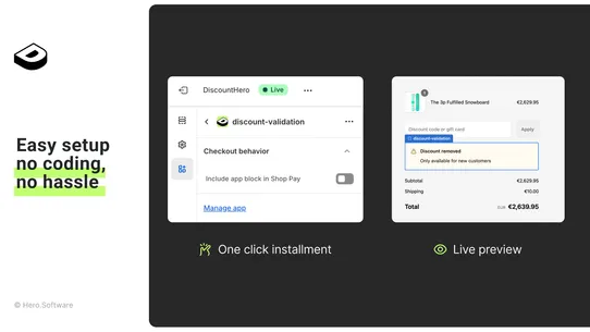 Fraud Protection DiscountHero screenshot