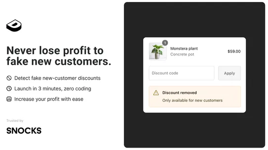 Fraud Protection DiscountHero screenshot