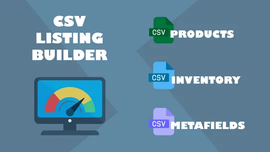 CSV Listing Builder screenshot