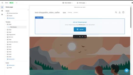telify screenshot