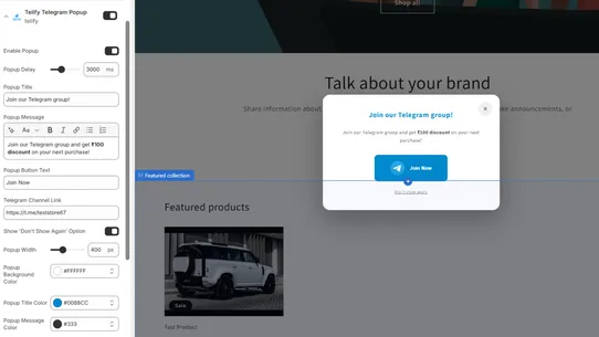 telify screenshot