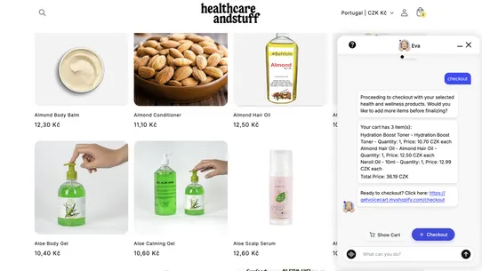 VoiceCart screenshot