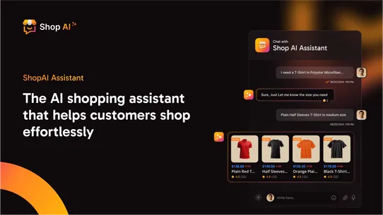 ShopAI Assistant screenshot