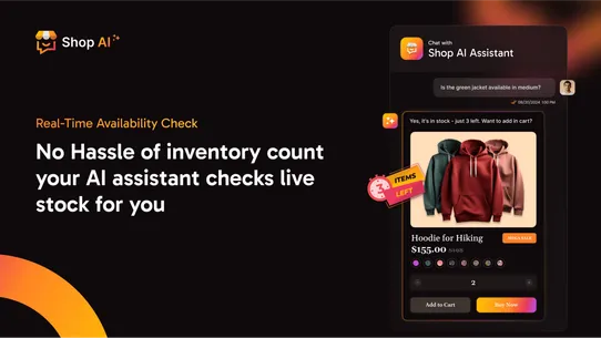 ShopAI Assistant screenshot