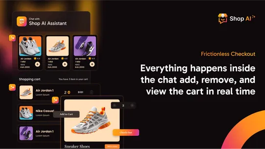 ShopAI Assistant screenshot