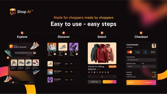 ShopAI Assistant screenshot