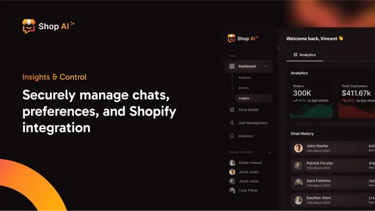 ShopAI Assistant screenshot