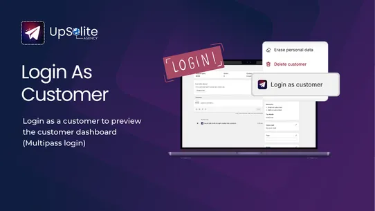 UpSolite: Bulk Invite &amp; Login screenshot
