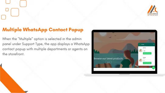 ShopziCurious Whatsapp Contact screenshot